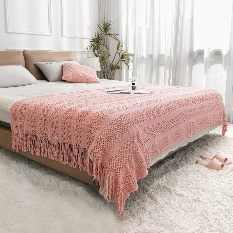 31 de tipuri de pături nordice din lână tricotate cu romburi, pături pentru capătul patului, pături pentru canapele, pături decorative, aparate de aer condiționat decorative pentru familii