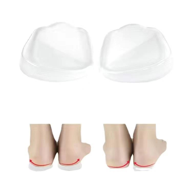 Orthopedic Heel Pads for Foot Inversion, Calf Eversion & XO Leg Correction with Volcanic Magnet Support