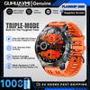 New Military Grade Smart Watch  1000Mah Battery Voice Call GPS Track 5ATM Waterproof Tactics Sport Fitness Smartwatch Men