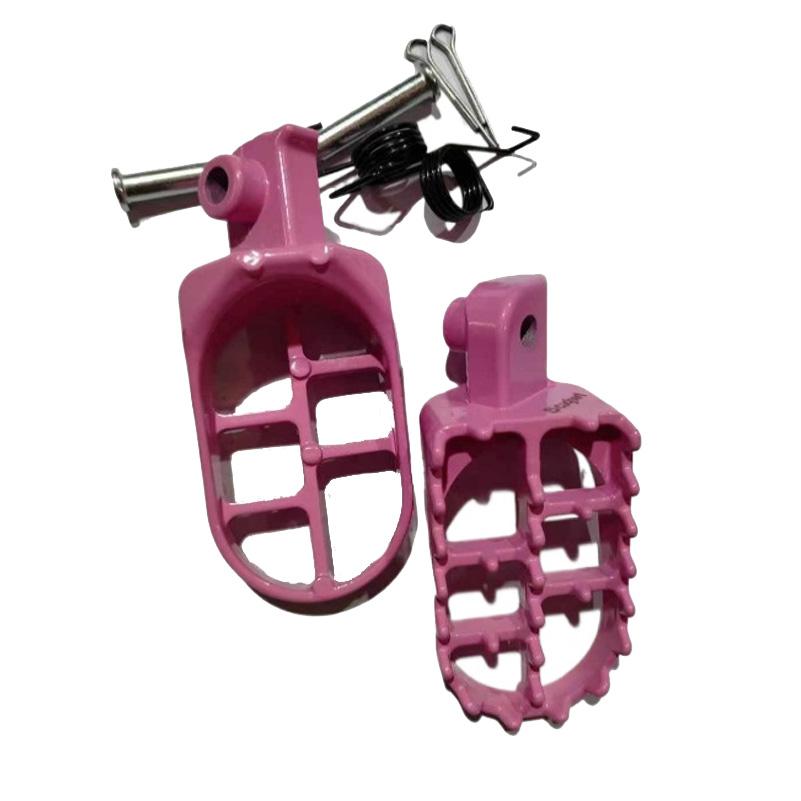 Motorcycle Foot Pegs Rests Pegs For XR50R CRF50 CRF70 CRF80 CRF100F Motorbike   Dirt Pit Bike