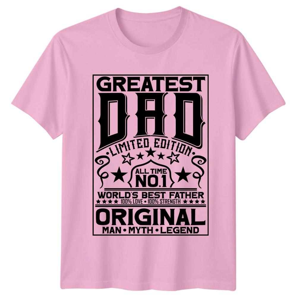 Greatest Dad All Time No 1 Fathers Day Unisexs TShirt Worlds Best Father