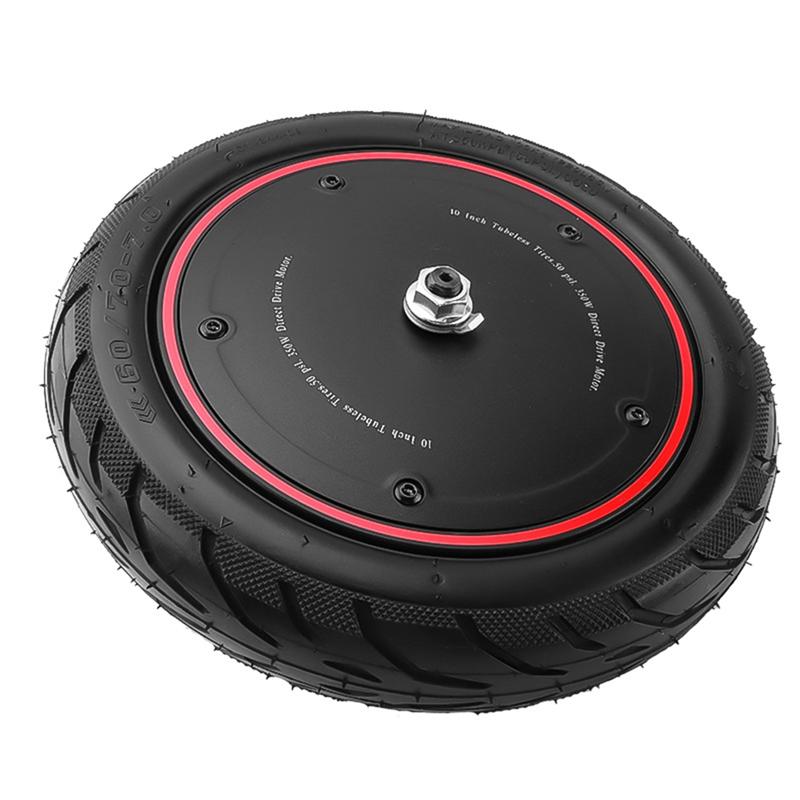 AUTO 36V 350W Elektrický motorový sestava předního kola pro koloběžku Xiaomi 4 Pro Kickscooter 10 palců Vakuové pneumatiky Díly