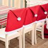 Christmas Chair Cover & Decoration Set - Cartoon Home Christmas Supplies for Dining Chair & Party