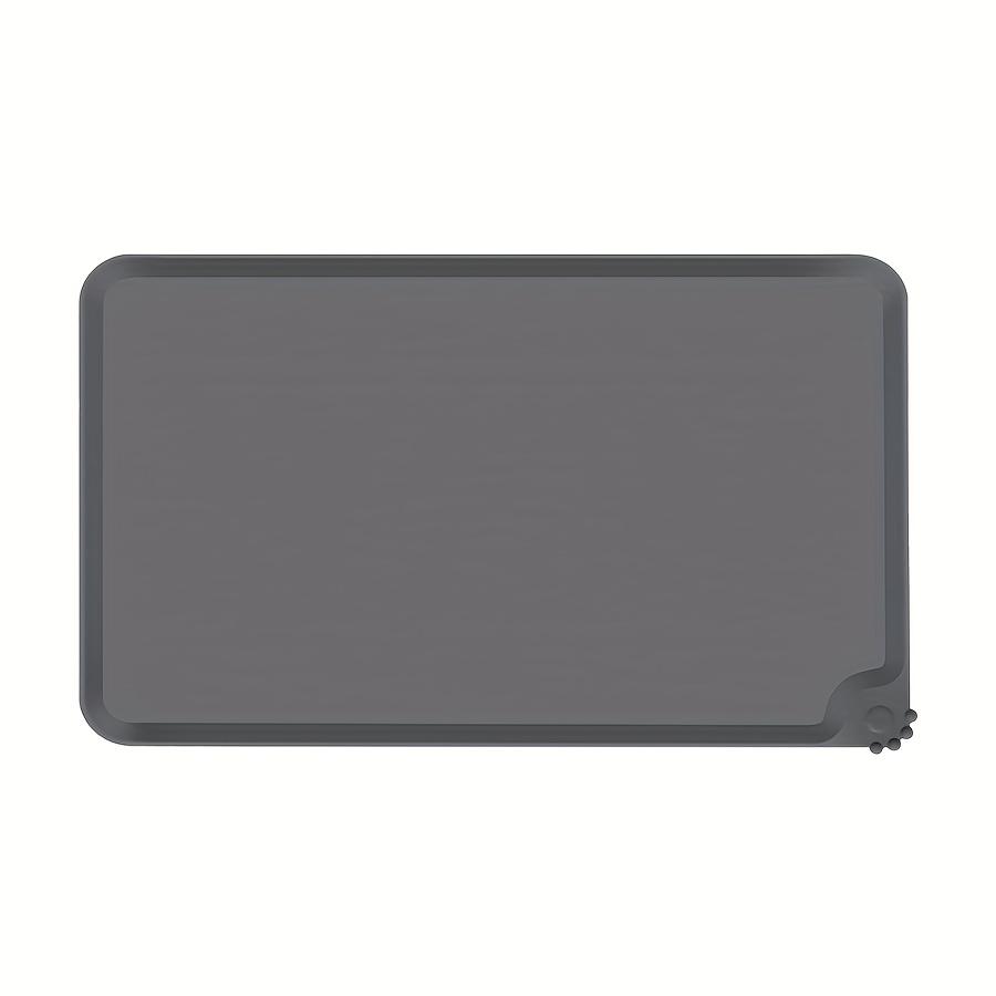 Silicone Pet Food Mat for Dogs and Cats, Non-Slip Waterproof Feeding Placemat, Easy To Clean, Durable Small Animal Bowl Mat