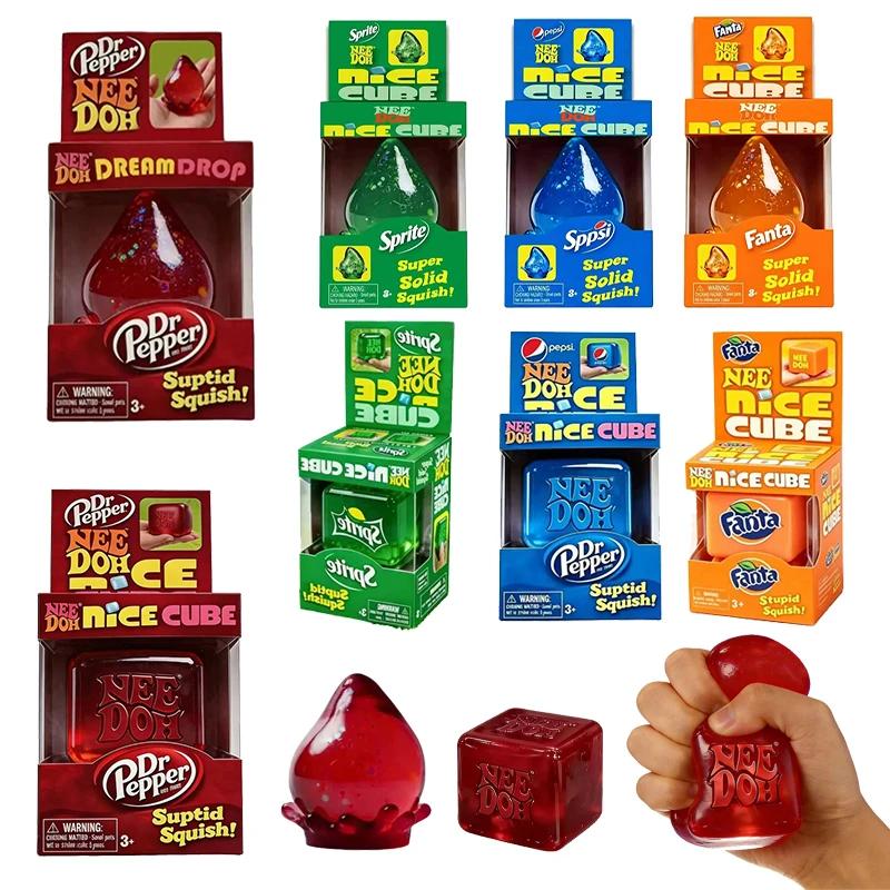 Favorite Toy Needoh Sensory Stress Relief Toy Nice Cube Drops Fidget Toy With Maltose Elastic Pinch Squeeze Anxiety Focus For Adults Kids