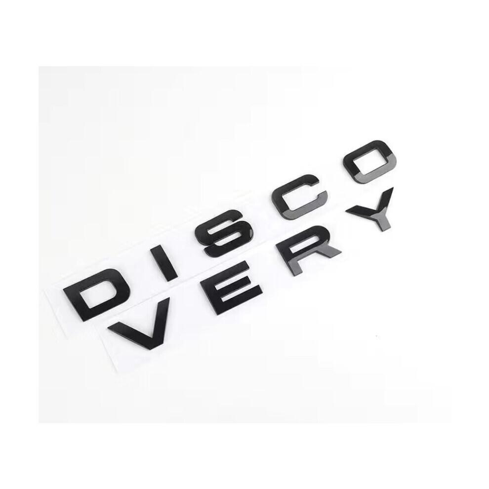 2-Set Land Rover Discovery 5 Bonnet & Tailgate Lettering Kit – Front Hood + Rear Boot Decals