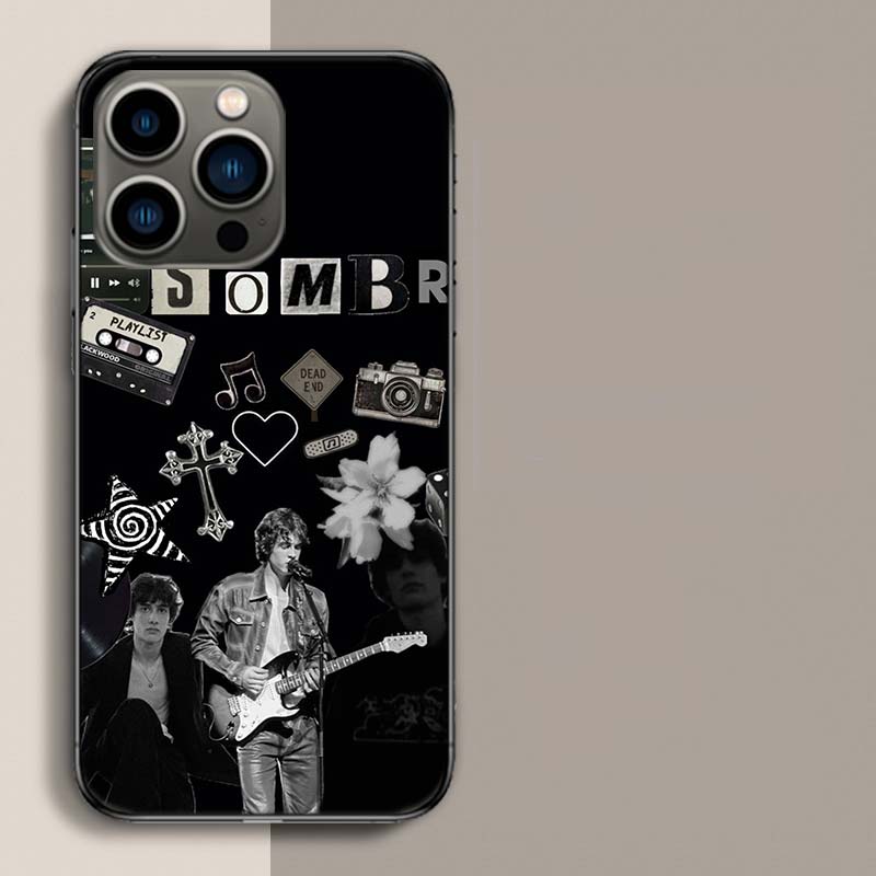 Singer S-Sombr Phone Case For Iphone 17 Air 15 Pro 14 Plus 16 Pro Max 12 13 Mini 11 16E X XS Cover Cute Fundas