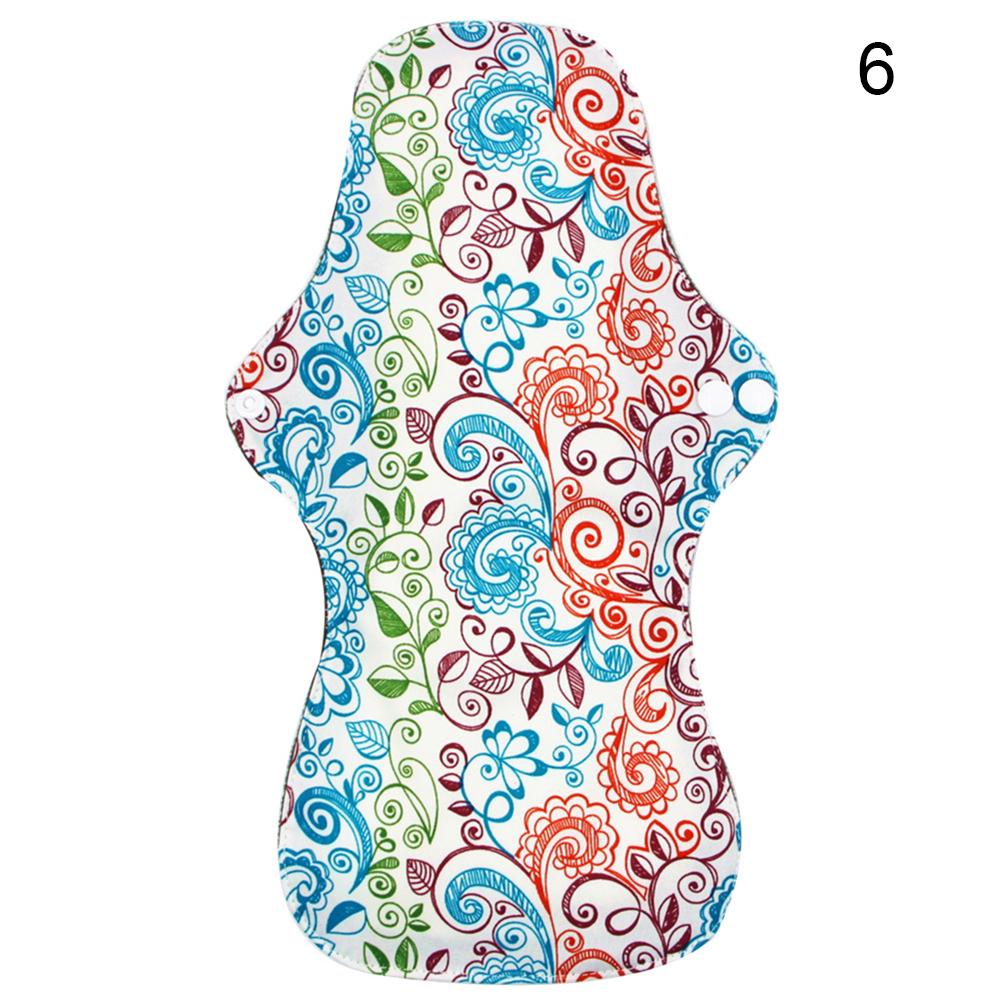 Super Beauty Store Extra-size Bamboo Cotton Menstrual Pad Reusable Washable Sanitary Panty Liner
