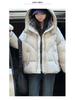 2025 Girls' Winter Fashion Padded Cotton Jacket - Thickened, Stylish Coat for Big Kids