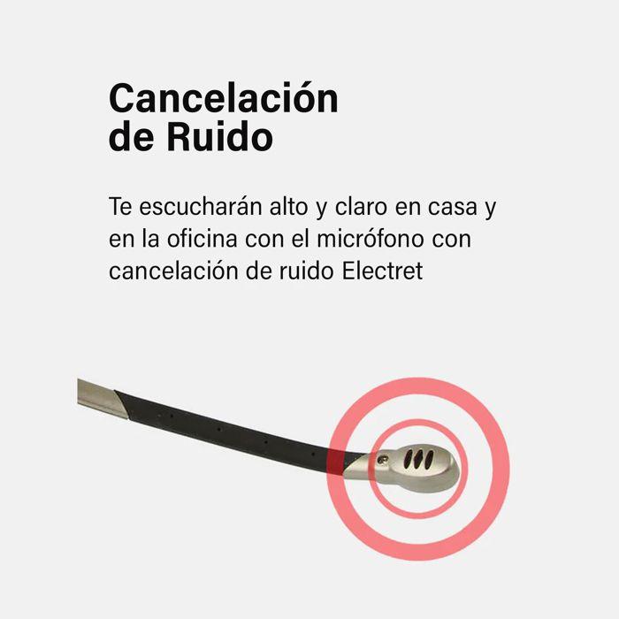 Casque d'Écoute Filaire avec Microphone Anti-bruit pour Bureau Vidéoconférence KOSS CS100i Beige 97134