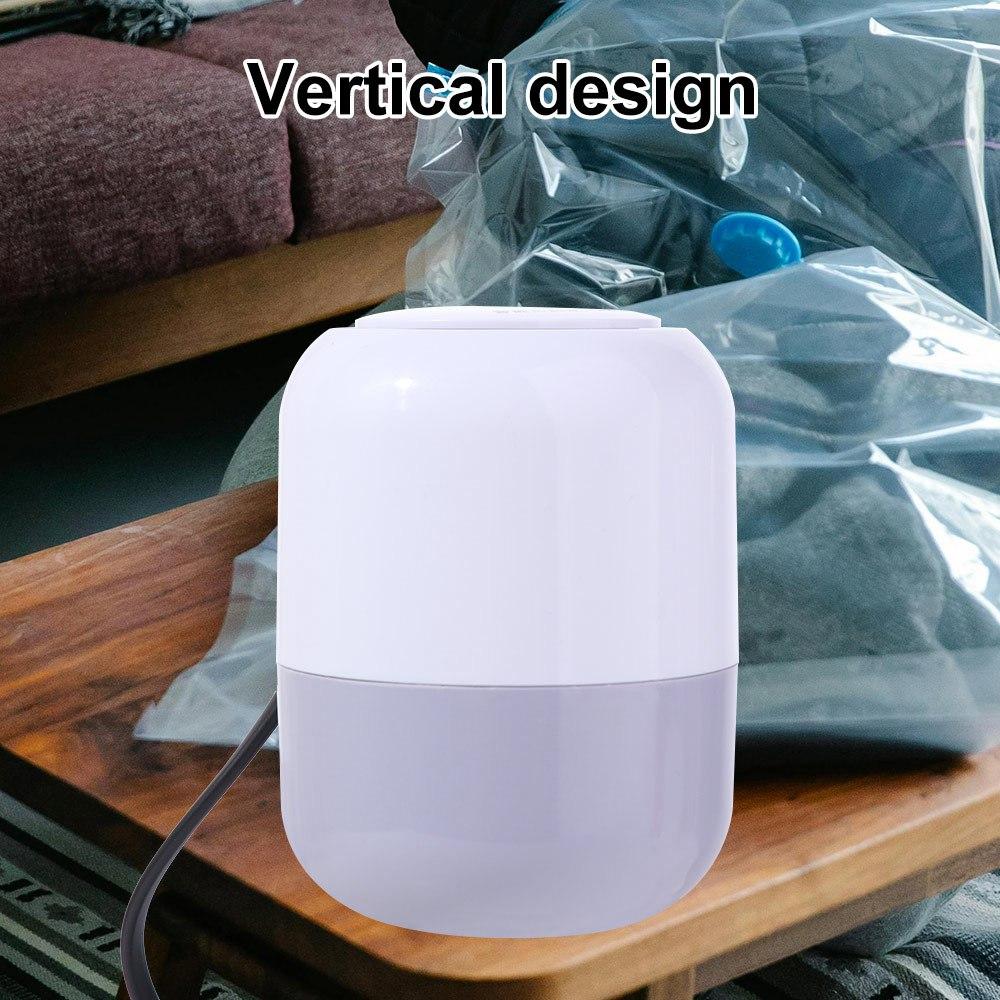 Space Saving Electric Vacuum Bag Pump Labor Saving Vacuum Sealing Machine  Moving Packing