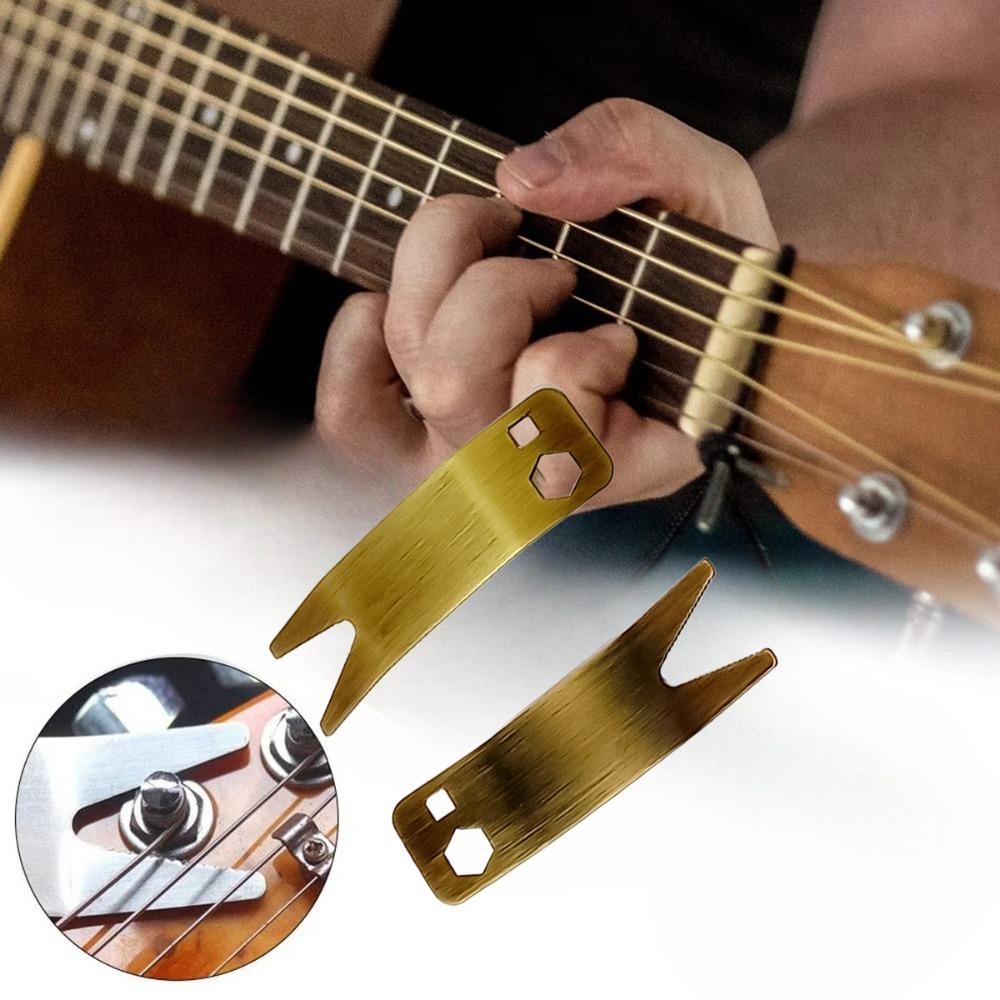 Electric Guitar Bass Multi Spanner Wrench Luthier Tool For Tightening Pots Switches Jacks Guitar Parts Accessories 2023 New