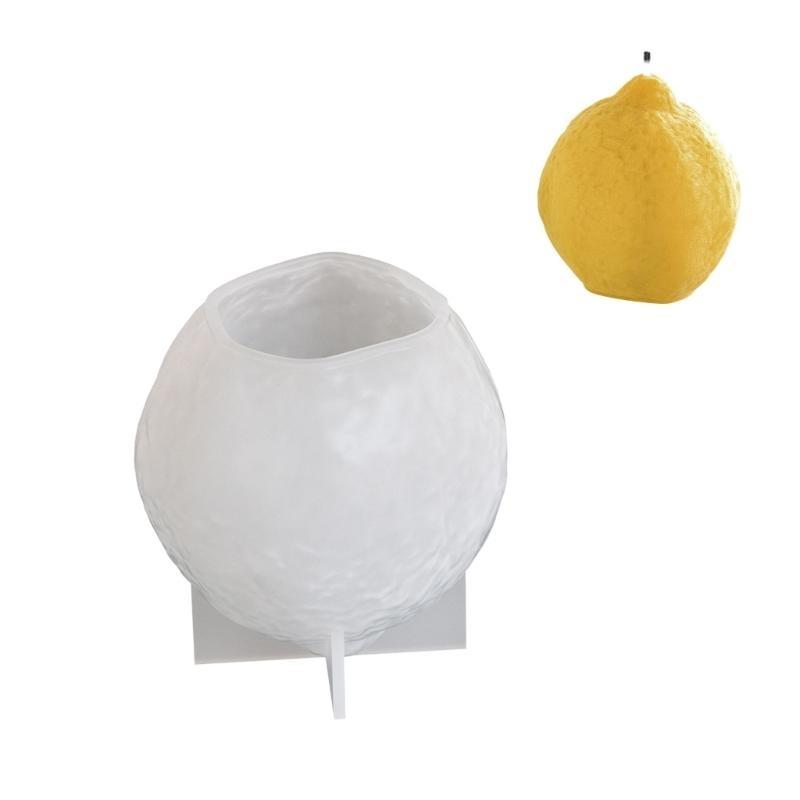 

3D Lemon Flexible Silicone Mold for Creating Scented Soap Making