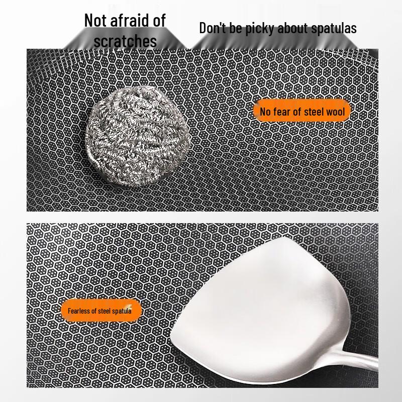 Yoshida Sho Stainless Steel Honeycomb Frying Pan