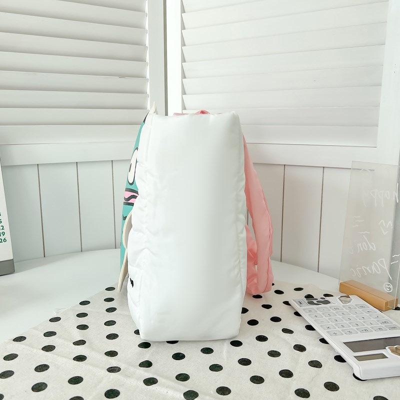 2025 Cute Cartoon Tote Bag - Girlish, Sweet, Large Capacity Shoulder Handbag for Women