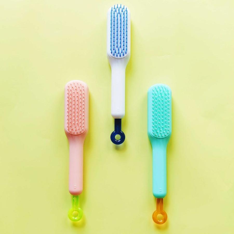 Home Scalp Cleaning Hair Comb Durable Retractable Massage Portable Antistatic