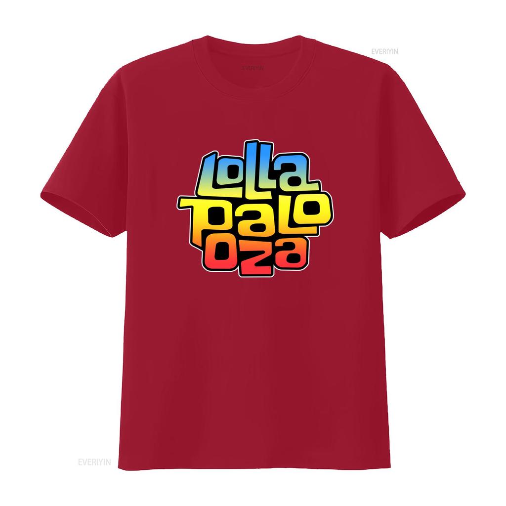 Lollapalooza 2021 Music Festival Concert Print T Shirt Medium Pre Owned vintage Washed graphic fashion Top For Everyday Wear