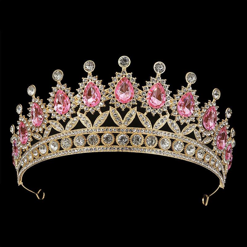 Bridal Jewelry Princess Style Headband Headband Wedding Hair Accessories Birthday Crown Performance Crown