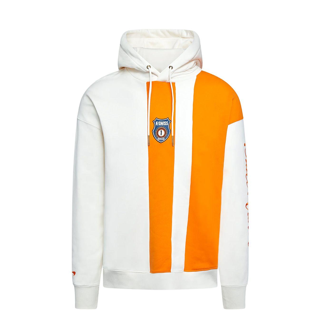 K-Swiss Heritage McLaren F1 Hoodie - Men s Hooded Pullover Hoody 109356-156 ORIGINAL XL белый 9380₽