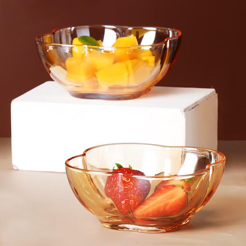 

BOLIDOMI Begonia Heat-Resistant Glass Tableware 5-Piece Set