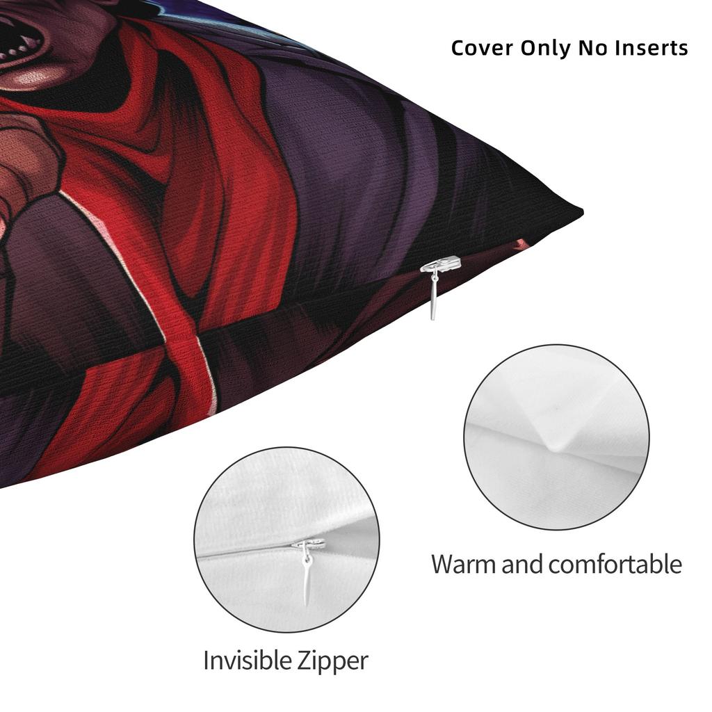 Pillow Cover Horror Film Frighteds Nights Cute Funny Pillow Case For Sofa Home Decor Pillowcases