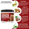 Keratin Hair Mask, DeepDamaged Hair , 250ml Hair Mask, Suitable For Dry And Damaged Hair, Natural Deep Conditioner Moisturizing Hair Mask