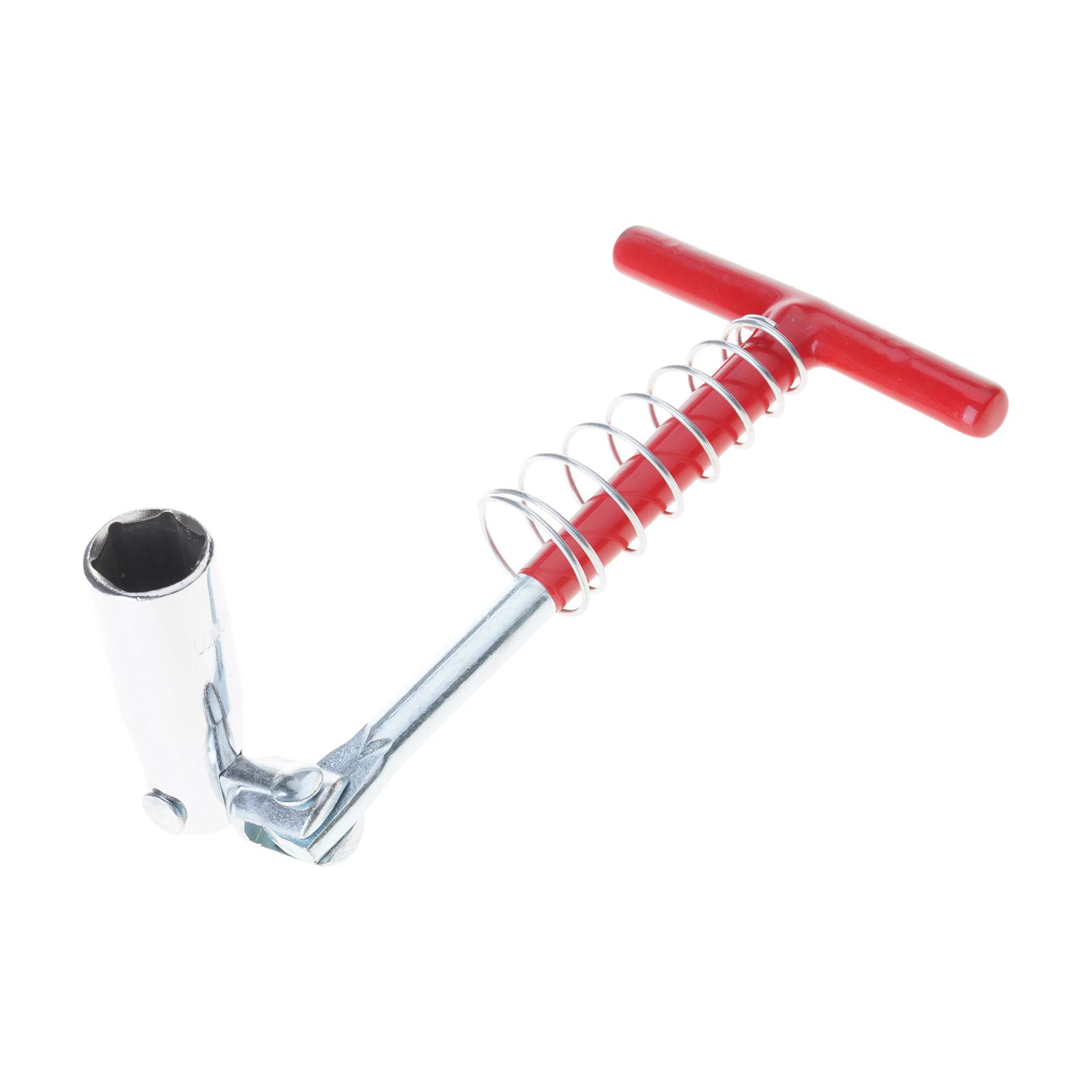 

16мм 21мм Свечной ключ Шарнирная конструкция Легированная сталь Эргономичная рукоятка Инструмент для автомобильного ремонта и обслуживания A