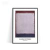 Modern Minimalist Mark Rothko Color Block Wall Art  Colorful HD Poster Print for Home Bedroom Living Room Decor
