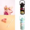 Cartoon Sanrio Insulated Thermos With Large Capacity Purple Cool Rice Color No)