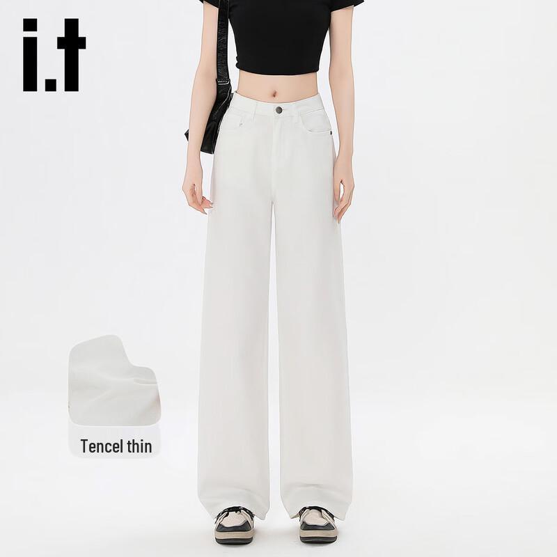 

Женские джинсы широкого кроя с высокой посадкой из лиоцелла Tencel от izzue it M