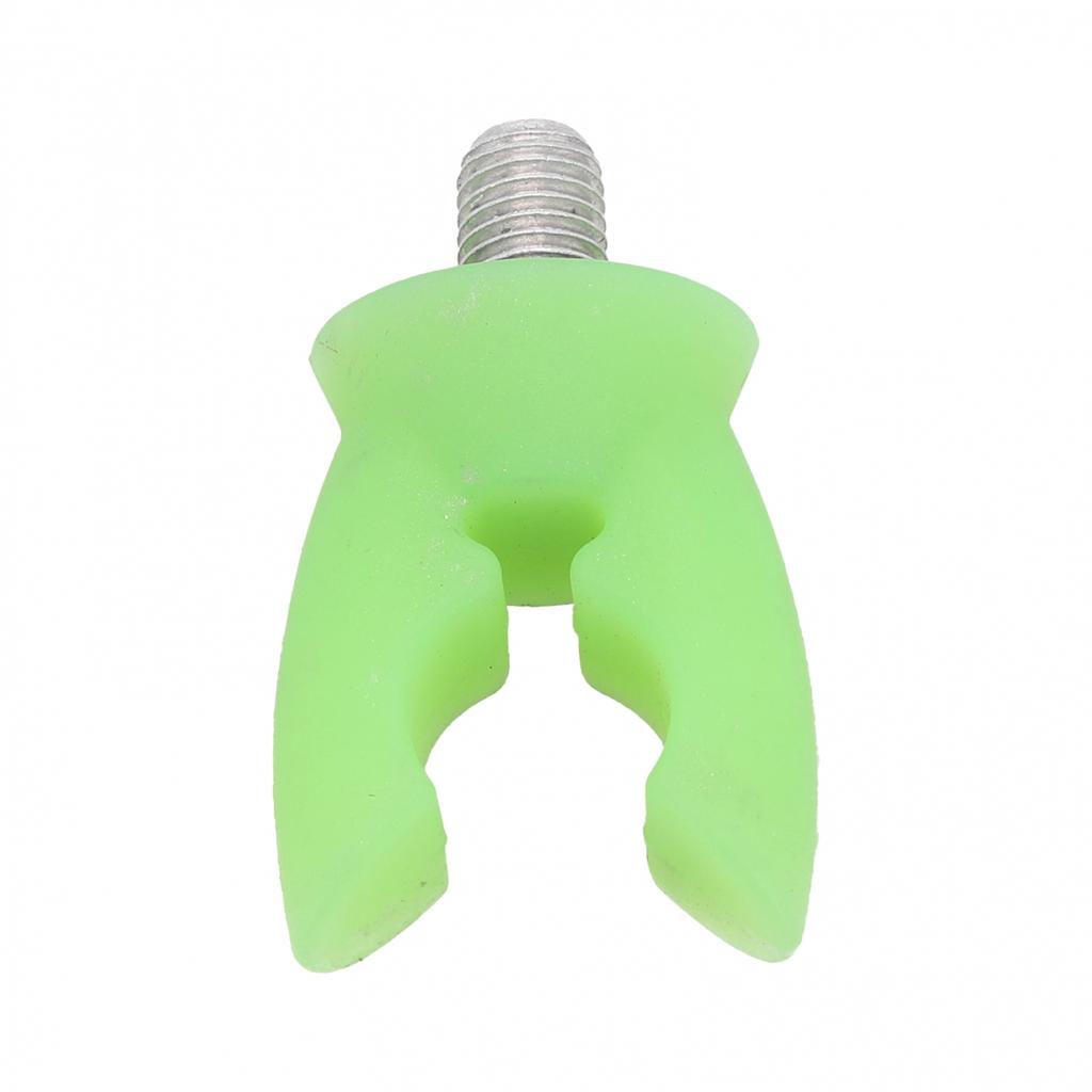 Czarny Zielony Karpiowy Gumowy Uchwyt na Wędzisko Podpórka Główka Uchwyt