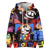 Úžasný digitální cirkus Mikiny Podzim Zima Dlouhý rukáv Unisex Harajuku Pulovry Streetwear Oblečení Mikina