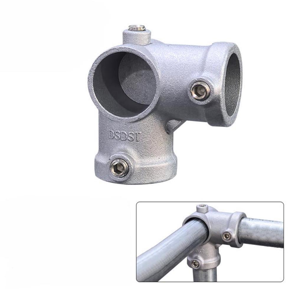 1\2''/3\4"/1'' Frame Fasteners Fixed Buckle Circular Pipe Connector  Steel Tube Shelf