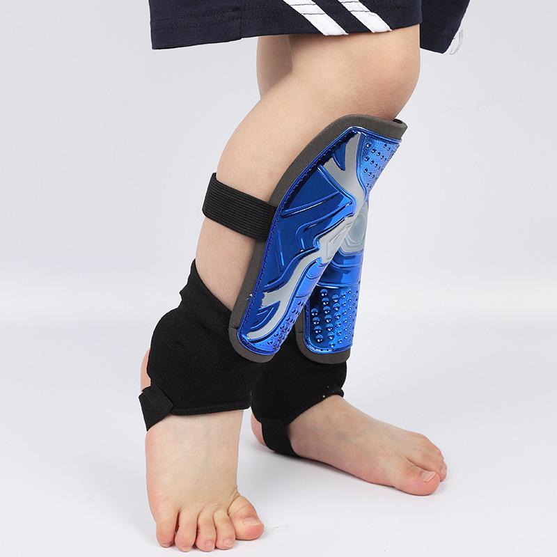 2Pcs GoalKeeper Shin Guard Youth Children Anti-Collision Football Shin Pads Thicked Soccer Training Games Racing Calf Guard 1
