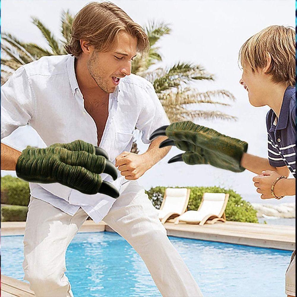 Simulation Dinosaur Claws Halloween Werewolf Hands  Children Gifts