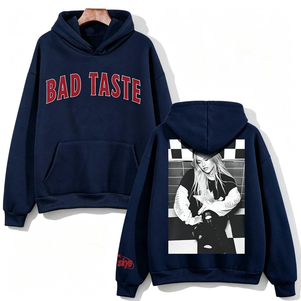 Freya Skye Špatný Vkus Fotka Mikina Unisex Vintage Grafický Potisk Dlouhý Rukáv Oblečení Ležérní Streetwear Dárek pro Fanoušky Vrchní Díly Mikiny