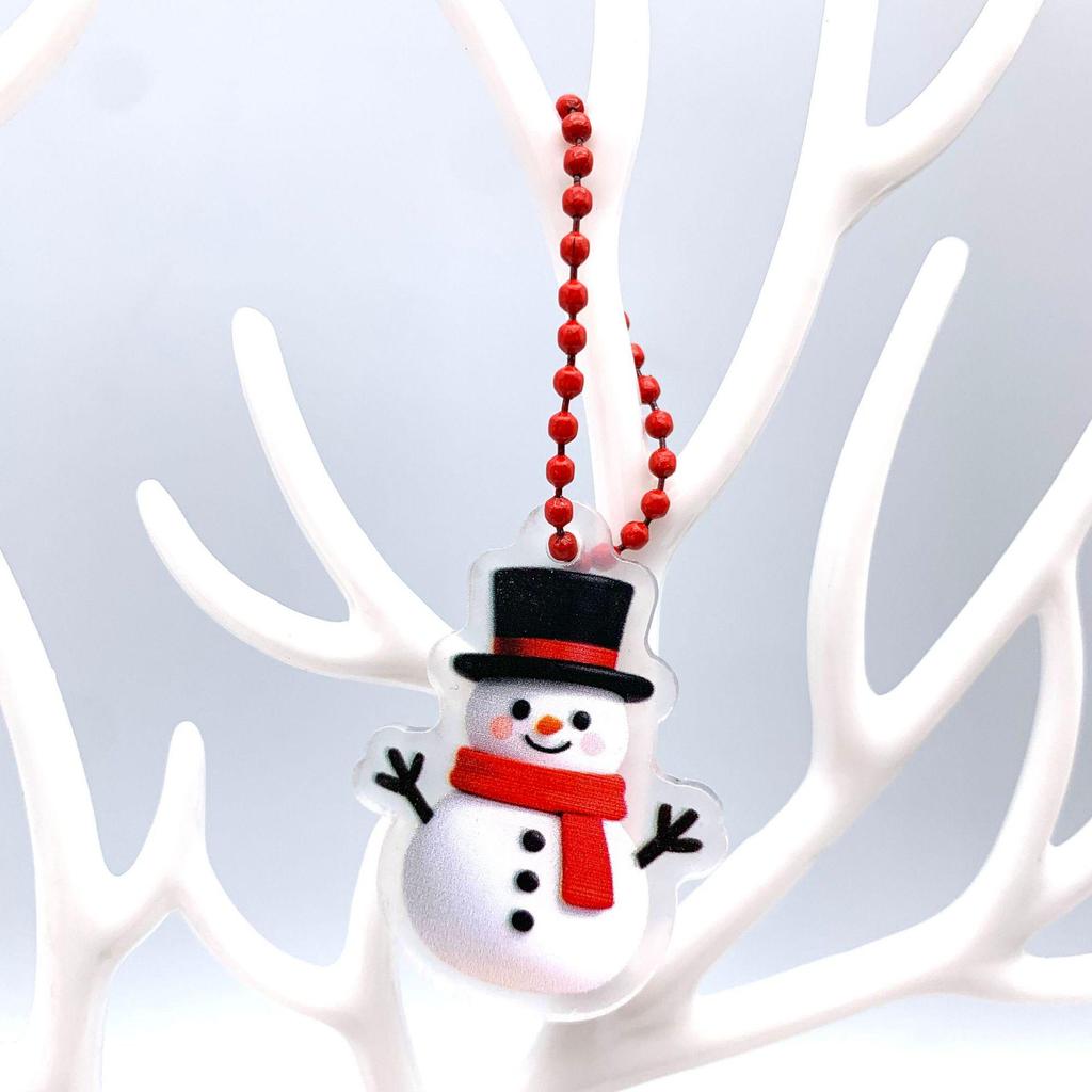 Christmas Keychain Pendant: Cute DIY Bag Charm & Small Gift