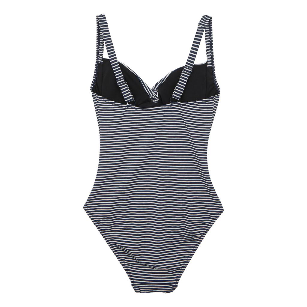 Regatta Womens/Ladies Stripe Seersucker Tummy Control One Piece Swimsuit