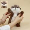 [Lindo Peluche de Nutria] Lindo Peluche de Felpa con Forma de Nutria | Regalo para Novia, Animales de Peluche para Niñas, Figuras de Peluche, Nutria de Peluche,