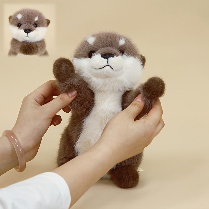 [Cute Otter Plush] Cute Otter-Shaped Plush Stuffed Animal Doll | Gift for Girlfriend, Stuffed Animals for Girls, Plush Figures, Stuffed Otter,