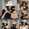 Outdoor Sun Protection Hat With Large Brim For Women Summer Uv Shield Waterproof Breathable