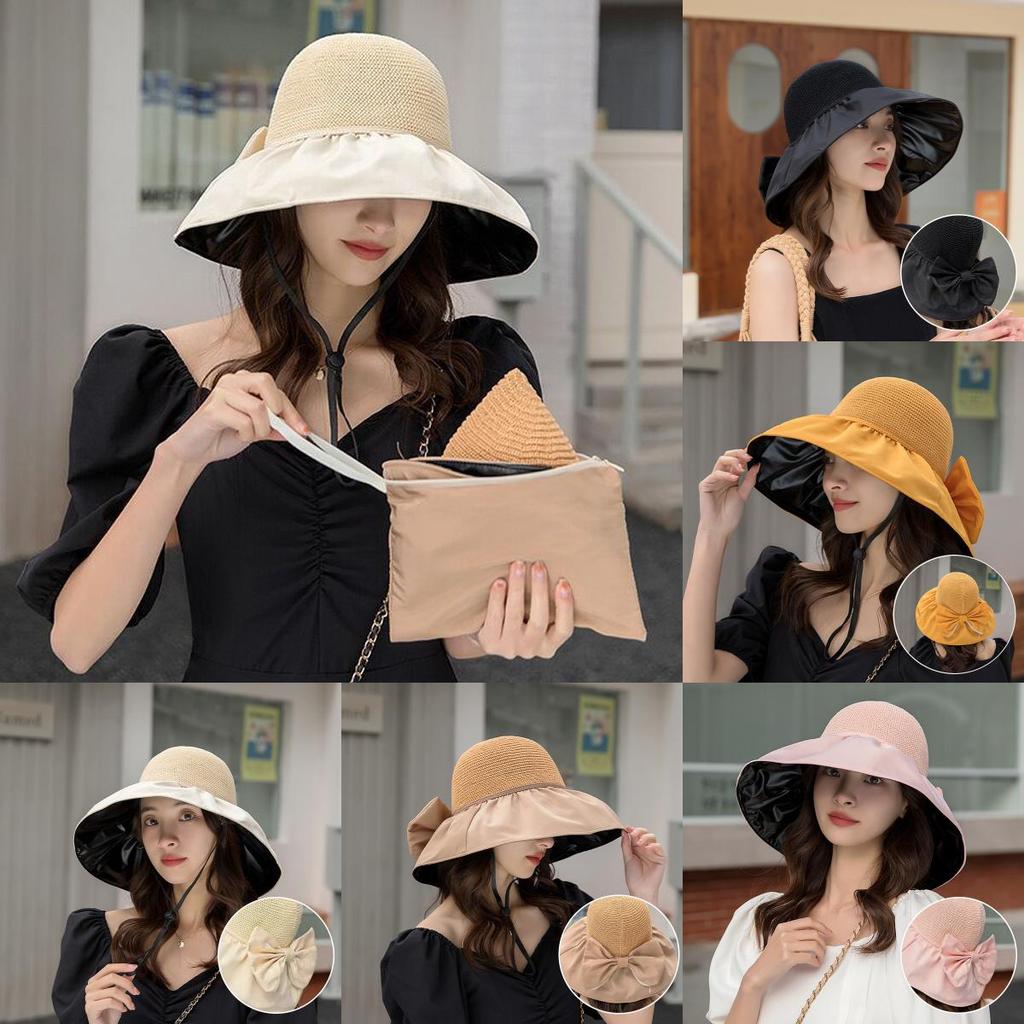 Outdoor Sun Protection Hat With Large Brim For Women Summer Uv Shield Waterproof Breathable