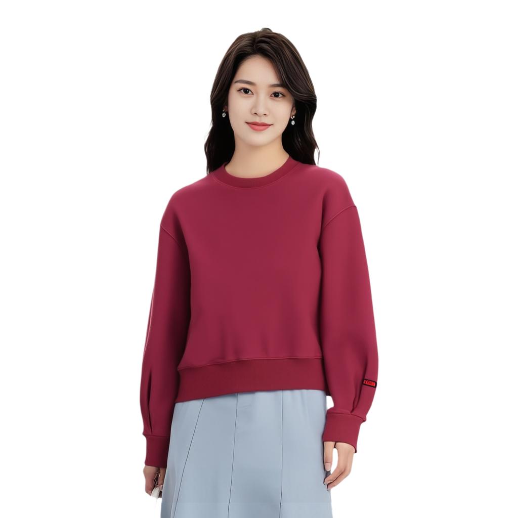 Onitsuka Tiger Ws Sweat Top Casual Round Neck Pullover Sweatshirt Women tops 2182B486-500