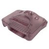 For N64 Translucent Case Replacement Retro Video Game Console Protective Shell Rose Purple