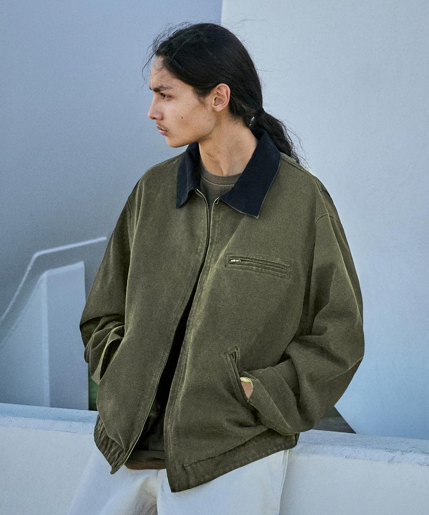 Fluke Original Vintage Work Jacket Khaki Fjk123