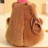 Cartoon Plush Capybara Keychain Happy Birthday Guinea Pig Pendant  Birthday Gift