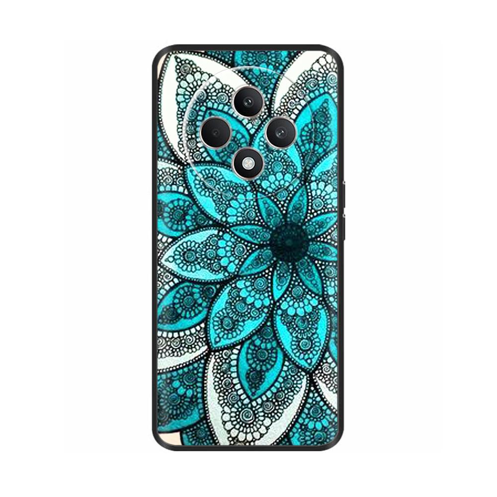 For Oppo Reno 12F 4G Case Reno12 F 5G Shockproof Cover Cute Painted Soft Black Silicone Phone Cases For OPPO Reno12F 4G 5G Coque