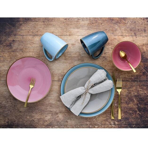 CreaTable Cozy Day Dinnerware Set, 16 Pieces (22506)