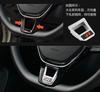 Pro VW Styling nového vozu Znak na volant z měkké smaltované nálepky pro Volkswagen golf 6 golf 7 POLO Tiguan PASSAT B7 TOURAN Scirocco Ac