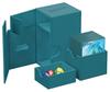Ultimate Guard Deck Case Xeno Skin Mono Color Flip`n`Tray 80+ (Petrol)